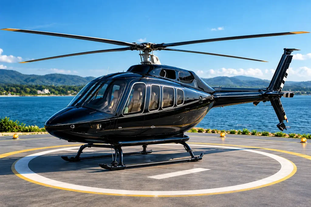 Luxury helicopter concierge services in Sri Lanka