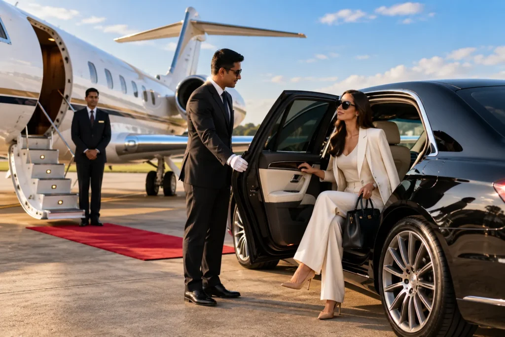 VIP and Executive Concierge Services Sri Lanka with luxury chauffeur transportation